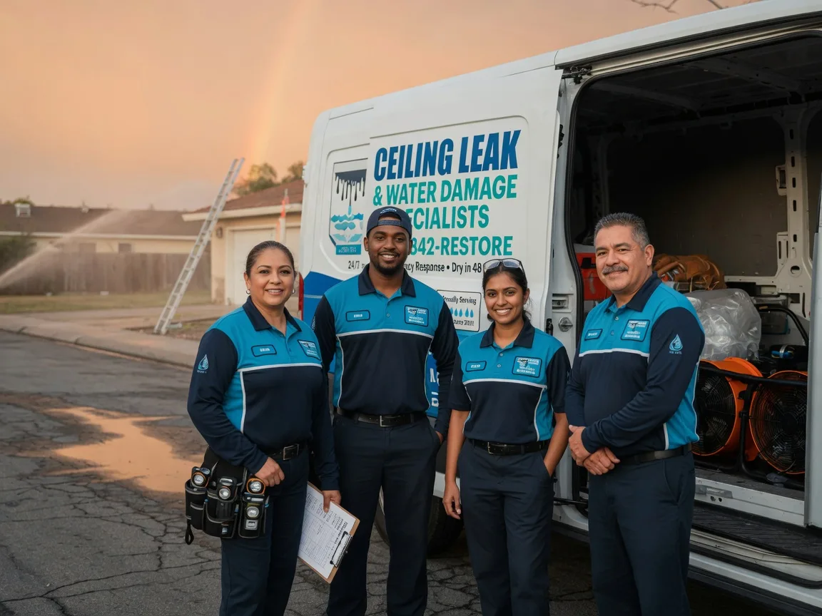 Ceiling Leak Cleanup company in Mentone, TX